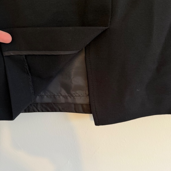 Talbots Womens Petite True Lambskin Leather Front Panel Pencil Skirt 6P - Picture 14 of 14